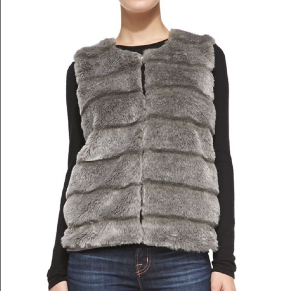 JOIE Andrina faux-fur vest